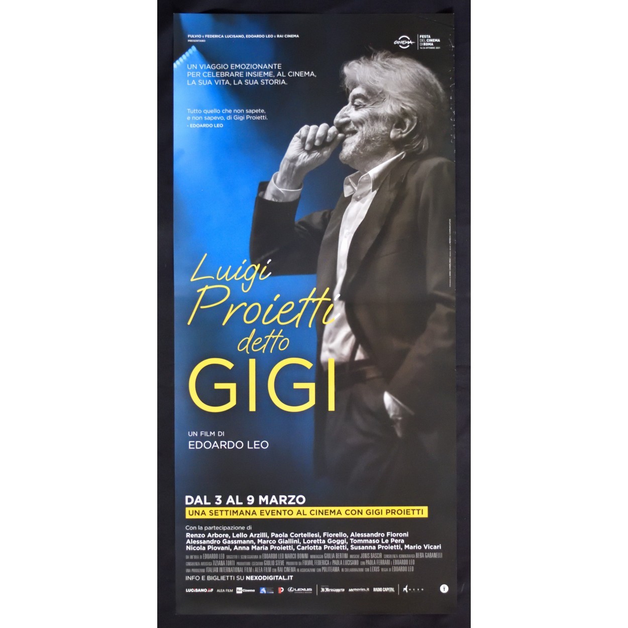 Locandina di Luigi Proietti detto Gigi (2021)