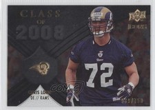 2008 Upper Deck Icons Class of 2008 Silver 539/750 Chris Long #CO10 0a1