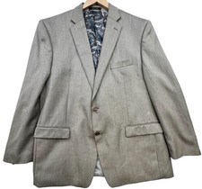 Lauren Ralph Lauren Mens Blazer Two-Button Sport Coat Jacket Beige Tan