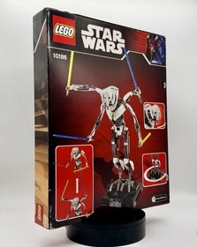 LEGO 10186 Star Wars General Grievous Corner Wear See Pics HTF Sealed Fast Shipp