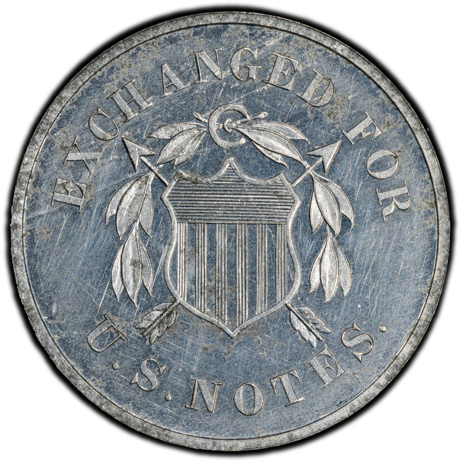 1868 10C J-646 Pattern PCGS PR63