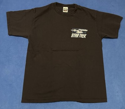 vintage 90s STAR TREK NCC-1701 T-Shirt XL single stitch sci fi tv enterprise
