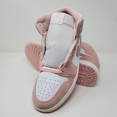 Nike Air Jordan 1 Mid SE Legend Pink Men's Size 11 Pink Suede