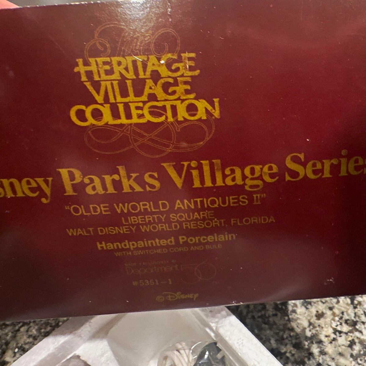 25+ Department 56 Disney Parks In Department 56 Heritage Village