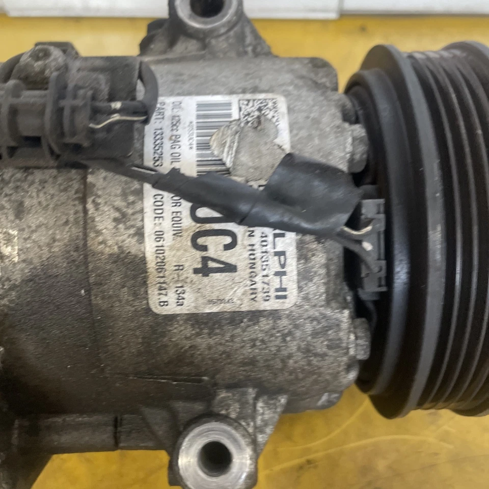 Bomba compressora Vauxhall Meriva B AC AirCon 1.4 gasolina A14XER 13335253 UC4 10-17 - Imagem 4 de 4