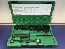 Greenlee 7238SB Slug-Buster Knockout Kit with Ratchet Wrench Punch Set 1/2"-2"