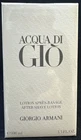 acqua di gio after shave lotion 3.3oz giorgio armani