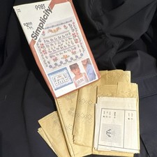 Simplicity 9983 Cross-Stitch Embroidery Trans...