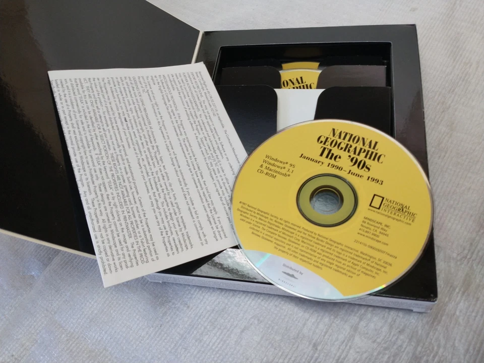 National Geographic Magazine The 90's Jane Goodall 3 Discs Set - Computer CD-Rom - Image 3 of 4