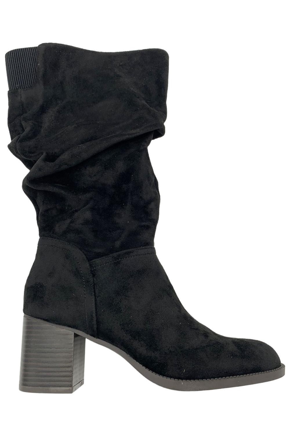 Kenneth Cole Womens Reaction Sonia Bootie Black Micro 9290₽