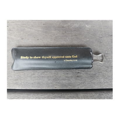 Dicksons 50x Transparent Lens Handheld Magnifier with Black Case