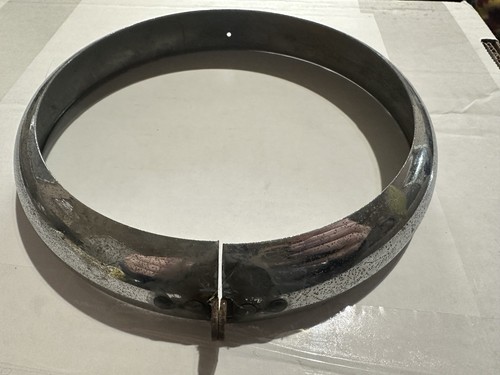 NOS Unity Spotlight Cone Bucket 6 1/4 Lip / Bezel/ Housing Chevy Ford Chrysler - Picture 4 of 4