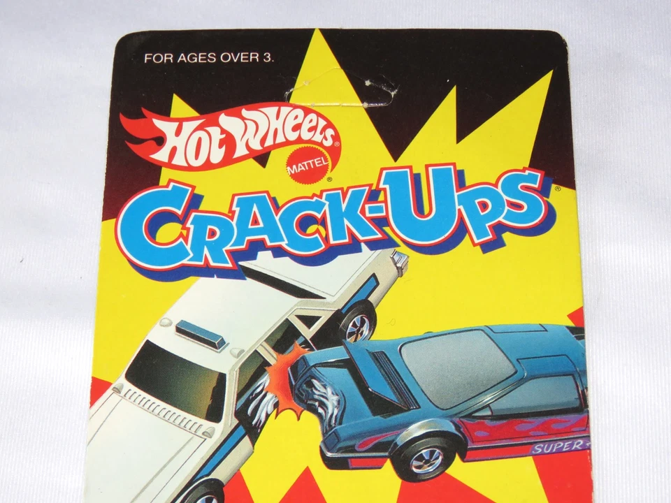 Vintage 1985 Hot Wheels Crack Ups Fire Smasher No 7068 Sealed Unpunched - Bild 3 von 4