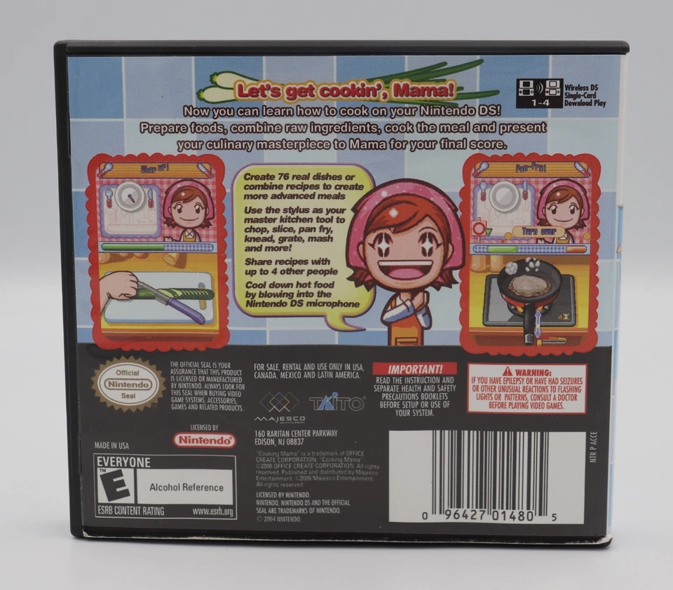 Cooking Mama Nintendo DS Game CIB Complete Used 2006 NO US TARIFFS - Image 2 of 4