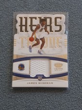 2020-21 Panini Crown Royale James Wiseman Heirs To The Throne Rookie Card 