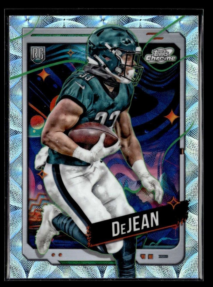 2024 Topps Chrome Cosmic Cooper DeJean Nucleus Refractor #177 Rookie U9884