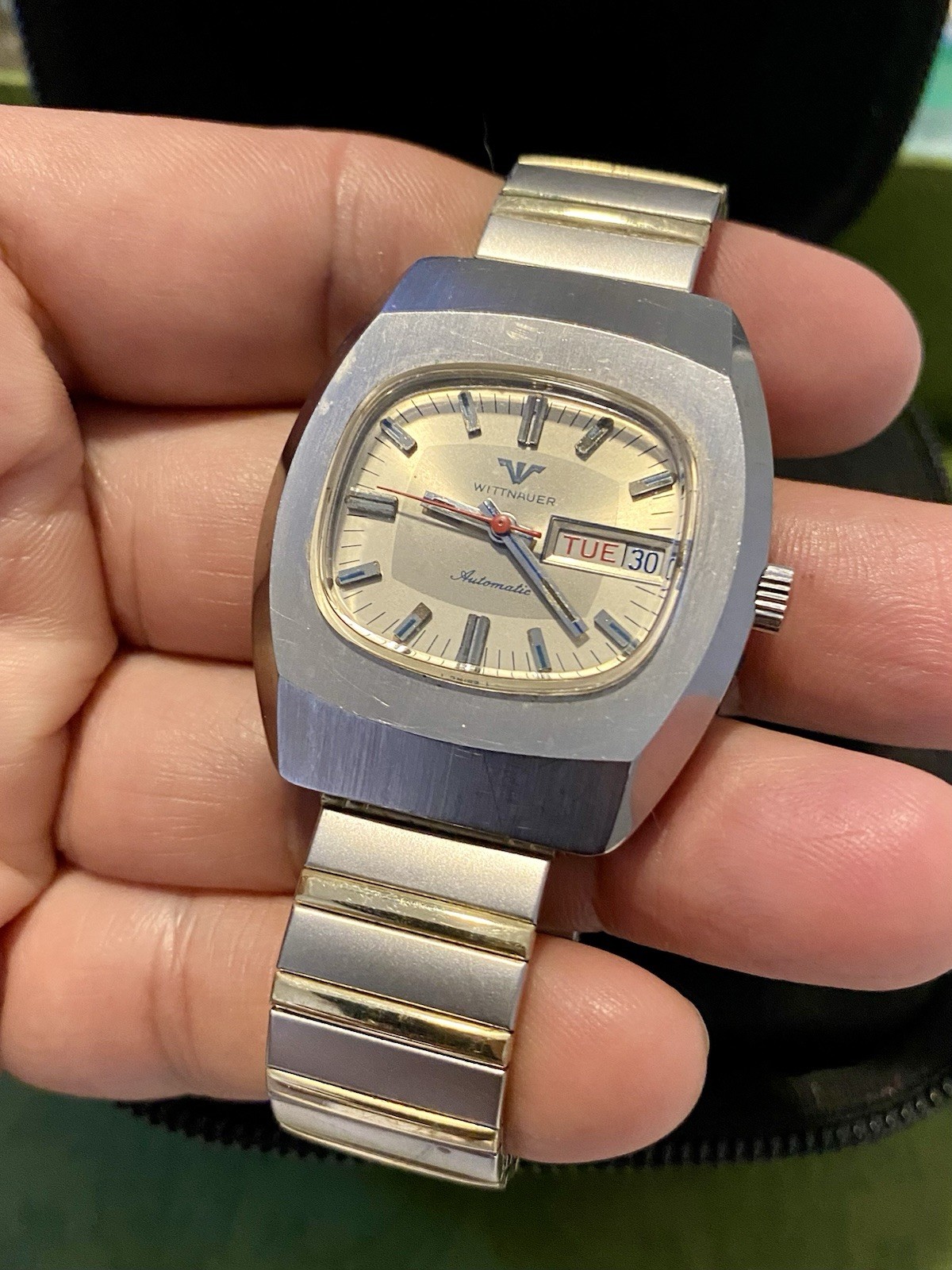 wittnauer automatic vtg men watch - image 5