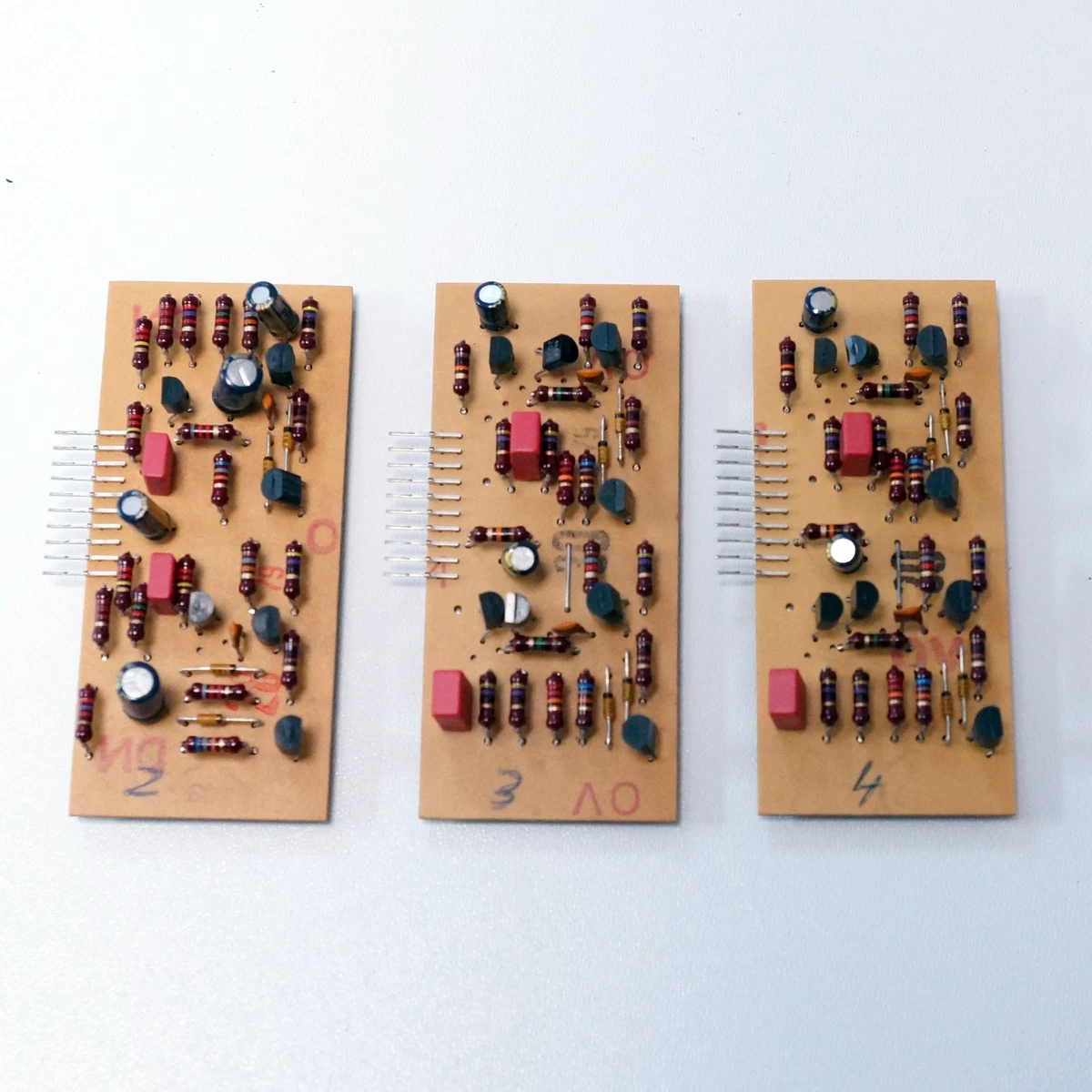 Juego de 3 placas de filtro de control de sonido Revox B750 - revisado