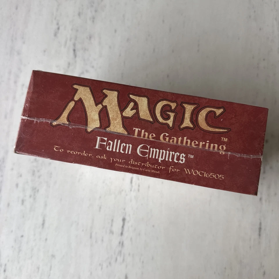 Magic: The Gathering Fallen Empires booster box  Factory Sealed - Image 4 of 4