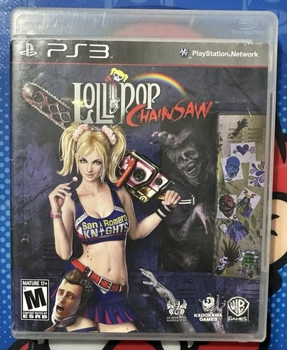 Lollipop Chainsaw (Sony PlayStation 3, 2012) PS3 Complete With Manual