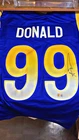 Aaron Donald Signed Los Angeles Rams #99 Football Jersey BAS Witnessed
