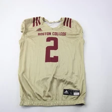 Boston College Eagles adidas Practice Jersey - Football Men's Gold Used