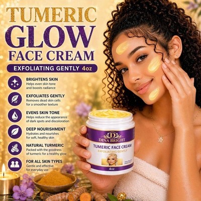 TUMERIC GLOW FACE CREAM 4oz.
