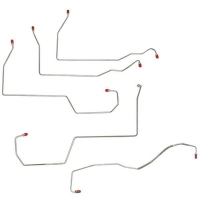 Front Brake Line Kit Fits Buick LeSabre 1996-1999 w/ Traction Control-AKT9302OM