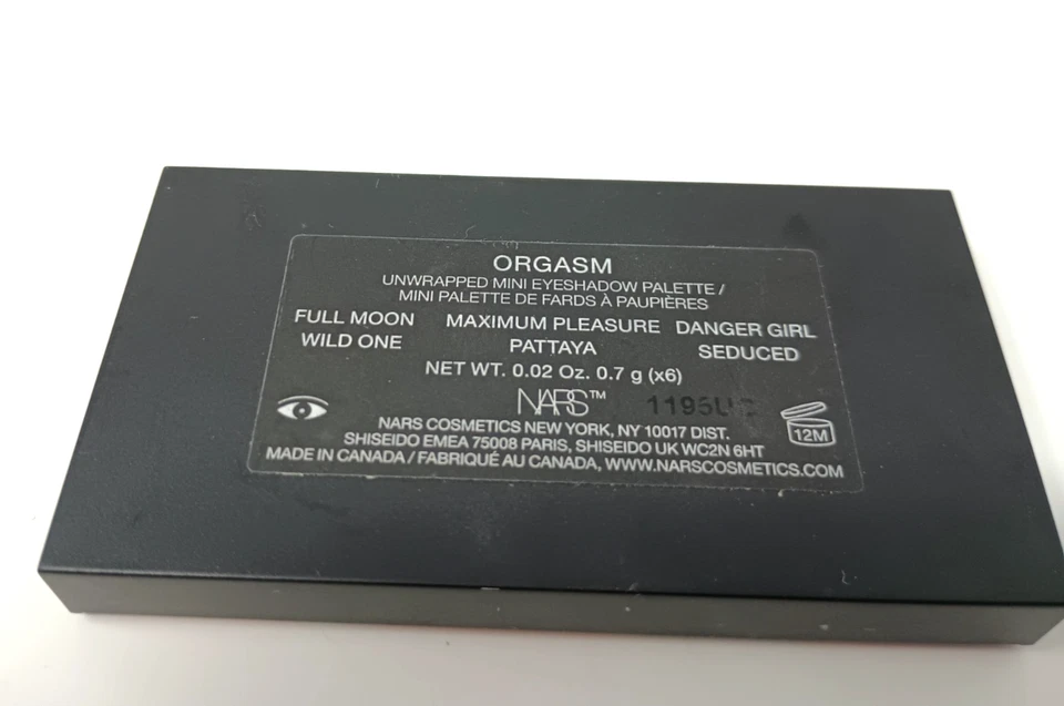 NARS Orgasm Limited Edition Unwrapped Mini Eyeshadow Palette  - Image 2 of 3