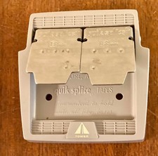 Vintage Quik Splice 8mm Movie Film Splicer with box and lots of splice tape 