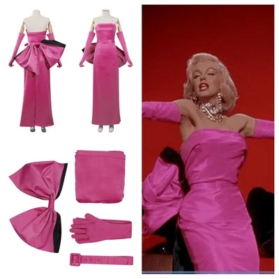 HANDGEFERTIGT Blonde Norma Jeane Cosplay Costume Halloween Carnival party Disguise full suit