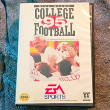 EA SPORTS Bill Walsh College Football 95 for Sega Genesis w/ Manual - GA 1994