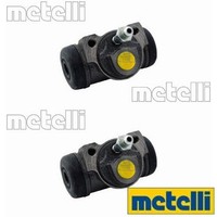 2X Radbremszylinder Metelli 04-0687 2 Bremszylinder Set Rechts Links FüR Nissan