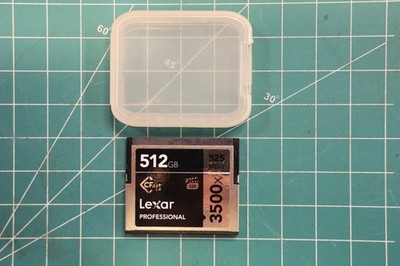 Lexar 512GB Professional 3500x CFast 2.0 Memory Card #LC512CRBNA3500 130