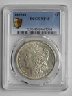 1895-O MORGAN SILVER DOLLAR PCGS XF-45