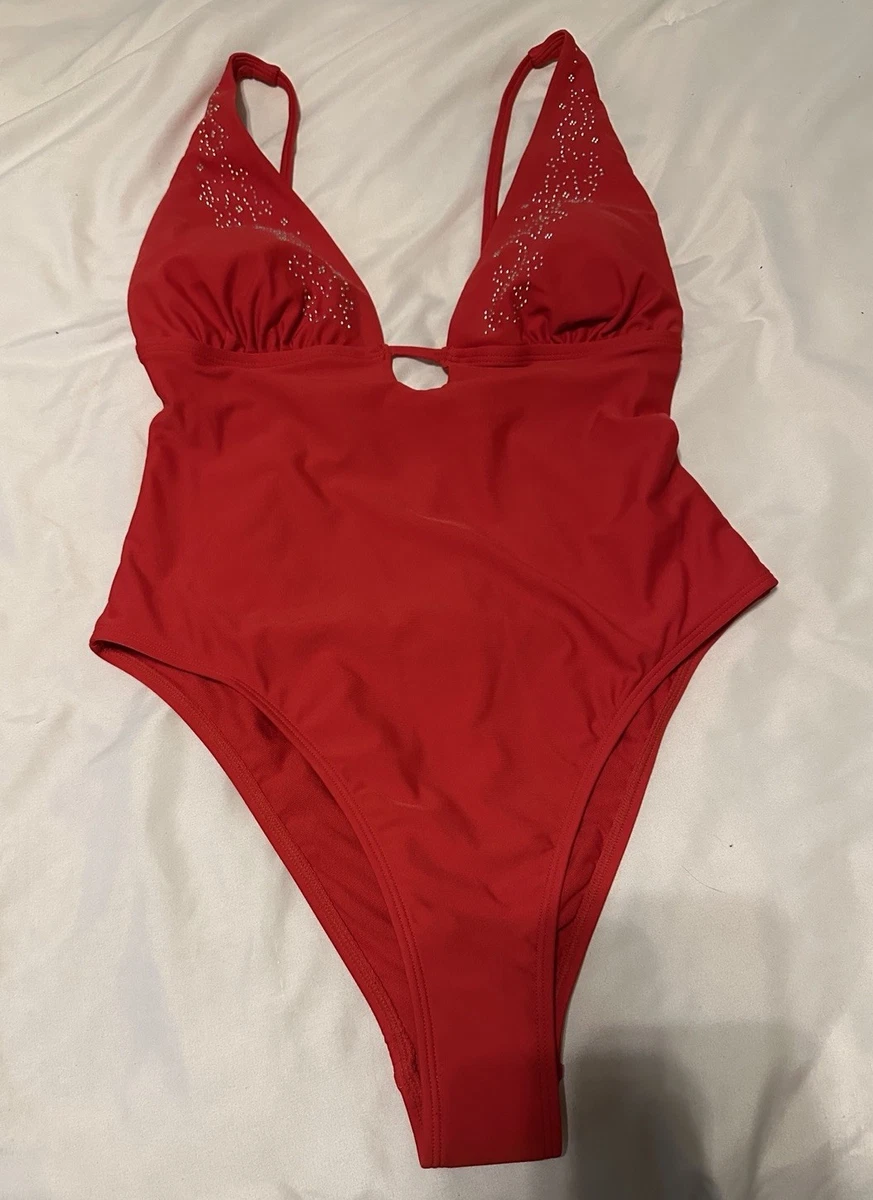 Juniors Red One Piece Swimwear for Women for sale | eBay