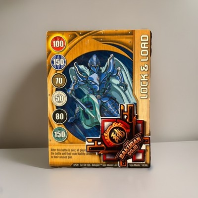Bakugan Battle Brawlers Lock & Load   Copper Gate Card | Aquos Siege | 18/48c