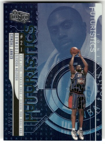 1999 Upper Deck Ionix Kenny Thomas #81 card