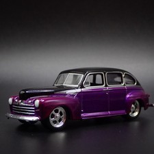 1946 46 Ford Deluxe 4 Four Door 164 Scale Collectible Diorama Diecast Model Car 1946 46 Ford Deluxe 4 Four Door 164 Scale Collectible Diorama Diecast Model Car
