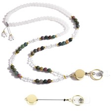 Cute Retractable Lanyard For ID Badges Keys Teacher ID Holder Lanyards Decor