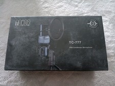 TONOR TC-777 - Computer Condenser PC Gaming Mic with Tripod Stand Pop Filter