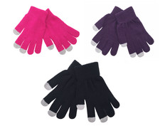Ladies Touch Screen Thermal Winter Gloves Smartphone Phone Tablet Compatible