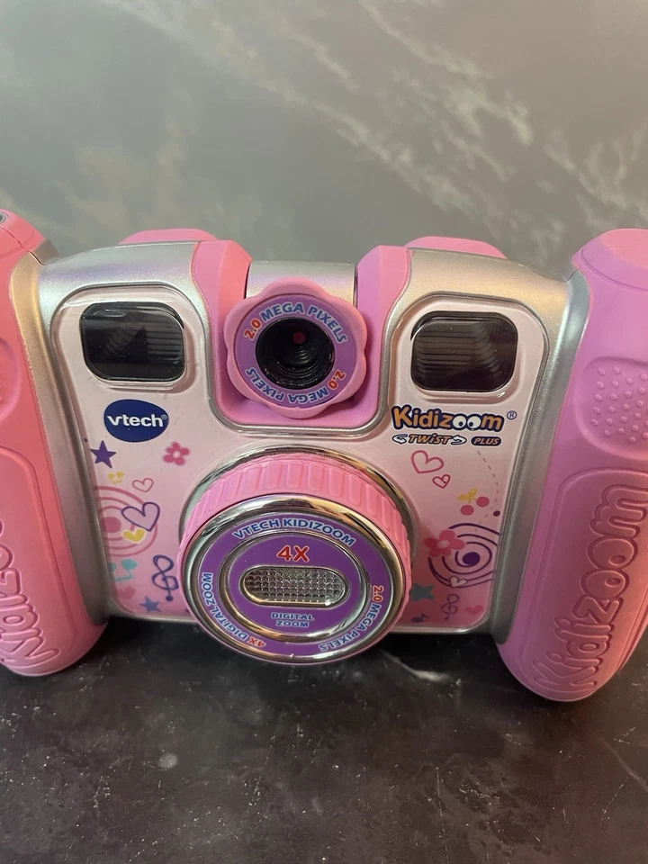 Vtech Pink Kidizoom Twist Plus 2 MP Digital Camera Children’s Toy Working - Image 2 of 4