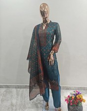 Beautiful Women  s Indian/ Pakistani Kurti Set Size XXL Brand New