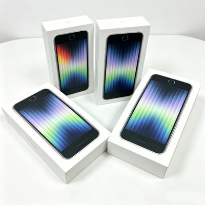 New Sealed Apple iPhone SE 3rd Gen (2022) 64-256GB Factory Unlocked 2 YRS WARNTY
