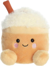 ® Festive Palm Pals™ Speckle Pumpkin Spice Latte™ Stuffed Animal - Fun Collectib