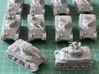 Plastic Soldier Company 15mm US M5 Stuarts Tanks x 10 (WTT203)