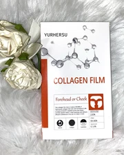 Luxury Spa Skincare – 3-Pack Collagen Film Face Mask Forehead & Cheek (9 Masks)