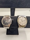 2 Seiko Men's Automatic Wristwatch 17 Jewels Day/Date Vintage Repair/Parts.....