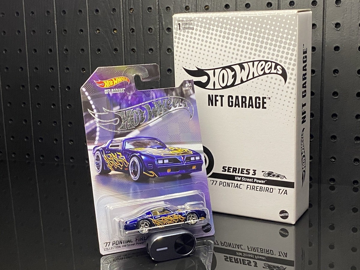 ホットウィール '77 PONTIAC FIREBIRD NFT GARAGE Hot Wheels '77 Pontiac Firebird T/A NFTG garage Series 3 Physical
